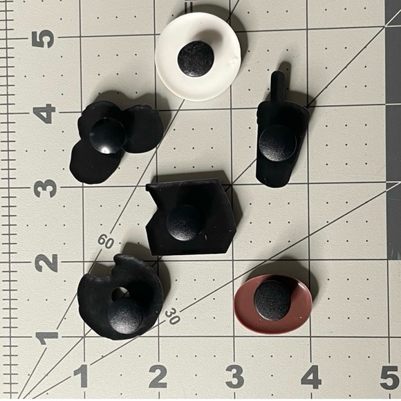 6 New Shoe Charms for Clogs or Crocs Dunkin Donuts Coffee Donuts Food NWOTs - Picture 3 of 4